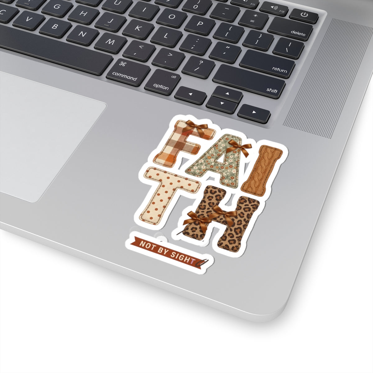 Faith Fall Lettering Kiss-Cut Stickers | Christian Autumn, Scripture Accent