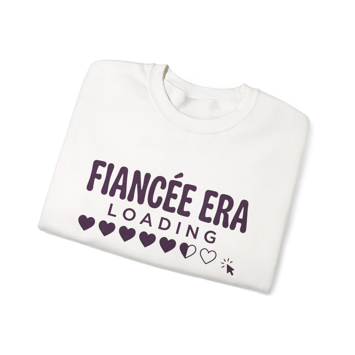 Fiancée Era Loading Crewneck, Bride Era Sweatshirt, Engaged Slogan Apparel