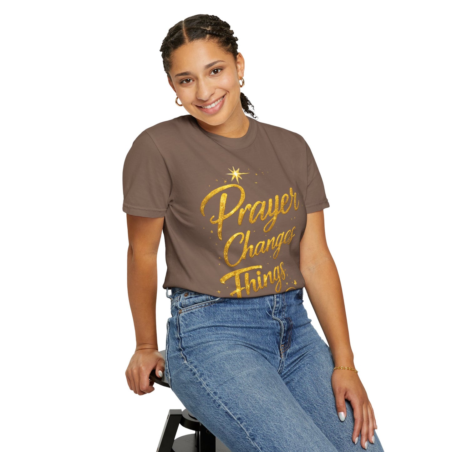 Prayer Changes Things T-Shirt — Inspirational Christian Tee