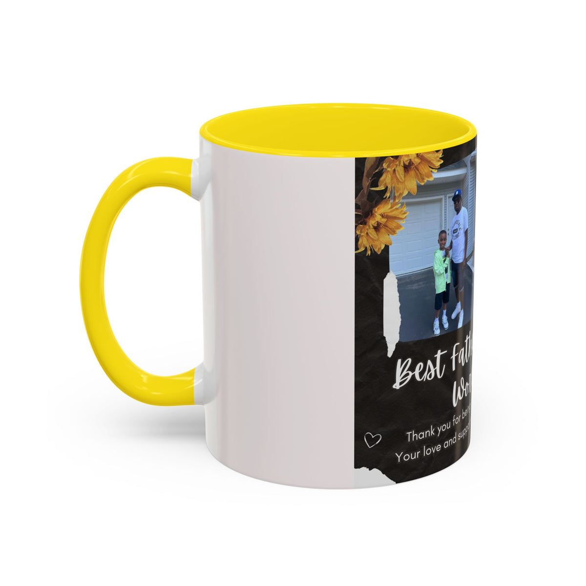 Best Father in the World Photo Coffee Mug