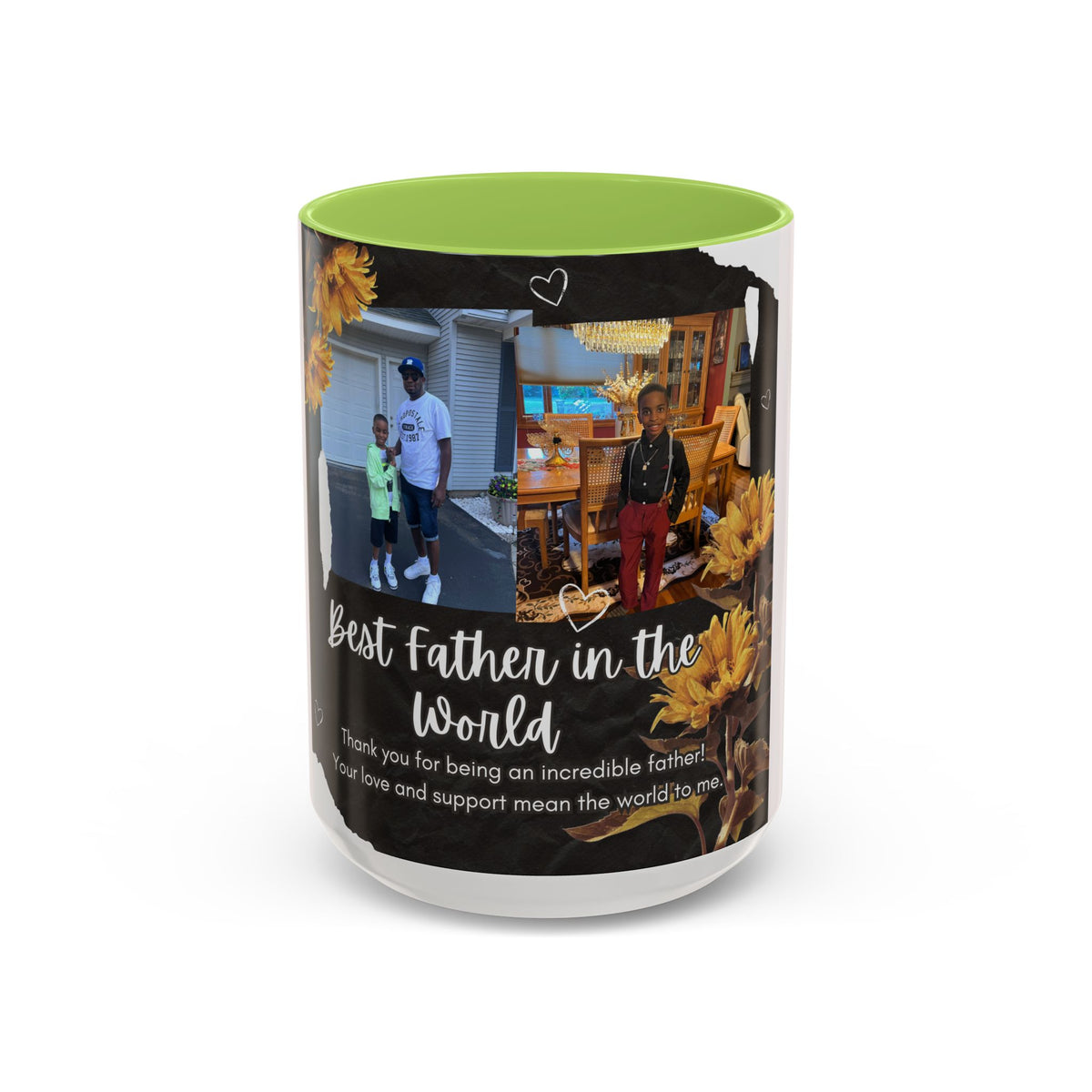 Best Father in the World Photo Coffee Mug