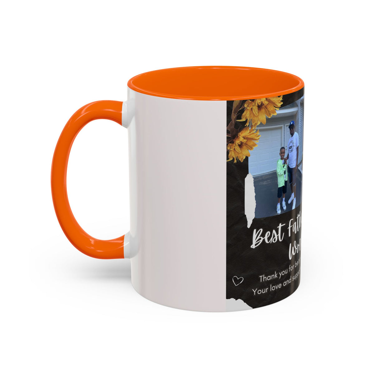 Best Father in the World Photo Coffee Mug