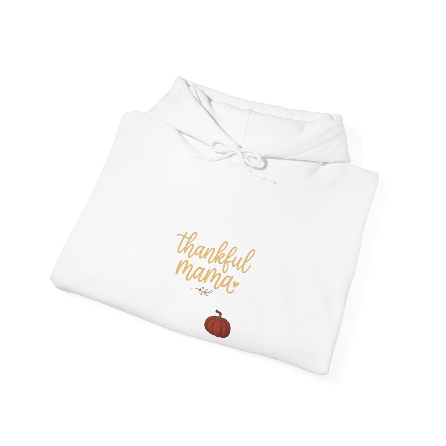 thankful mama Hoodie | Thanksgiving, pumpkin, fall foliage