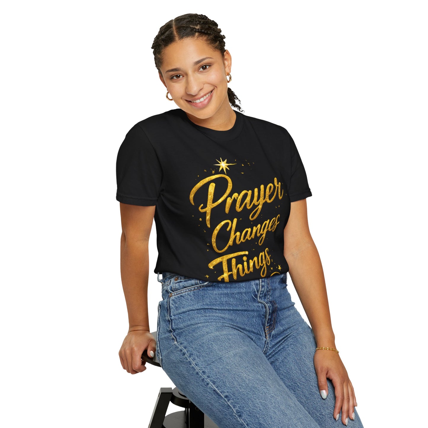 Prayer Changes Things T-Shirt — Inspirational Christian Tee