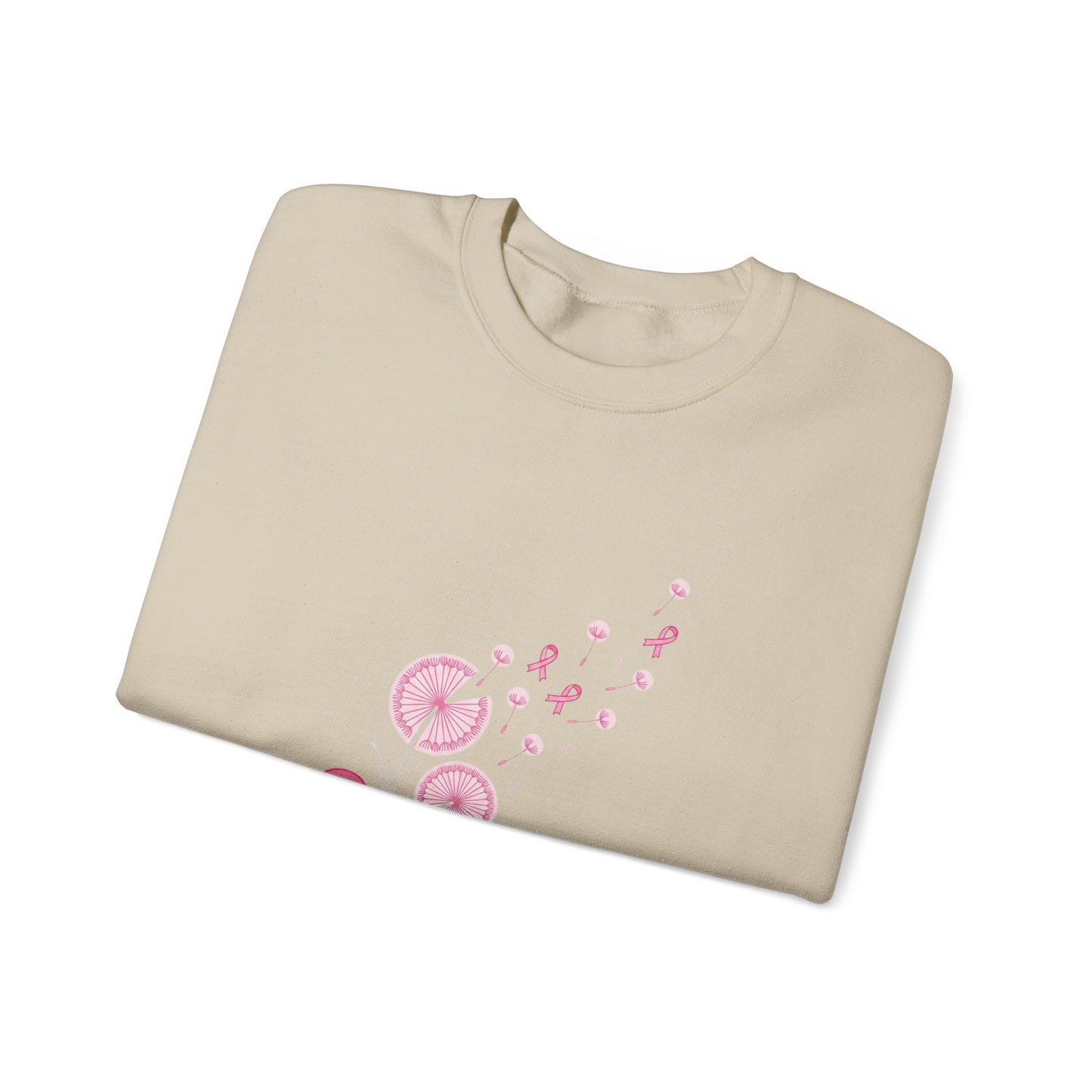 Let Hope Fly pink ribbon Sweatshirt | Breast Cancer Awareness