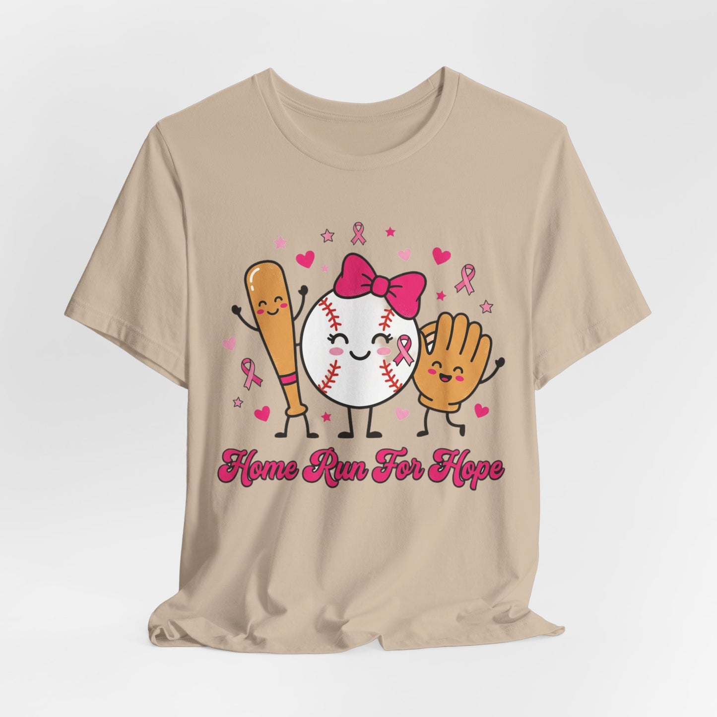 Hope & Strength Ribbon Tee | Breast Cancer Awareness, Pink Ribbon