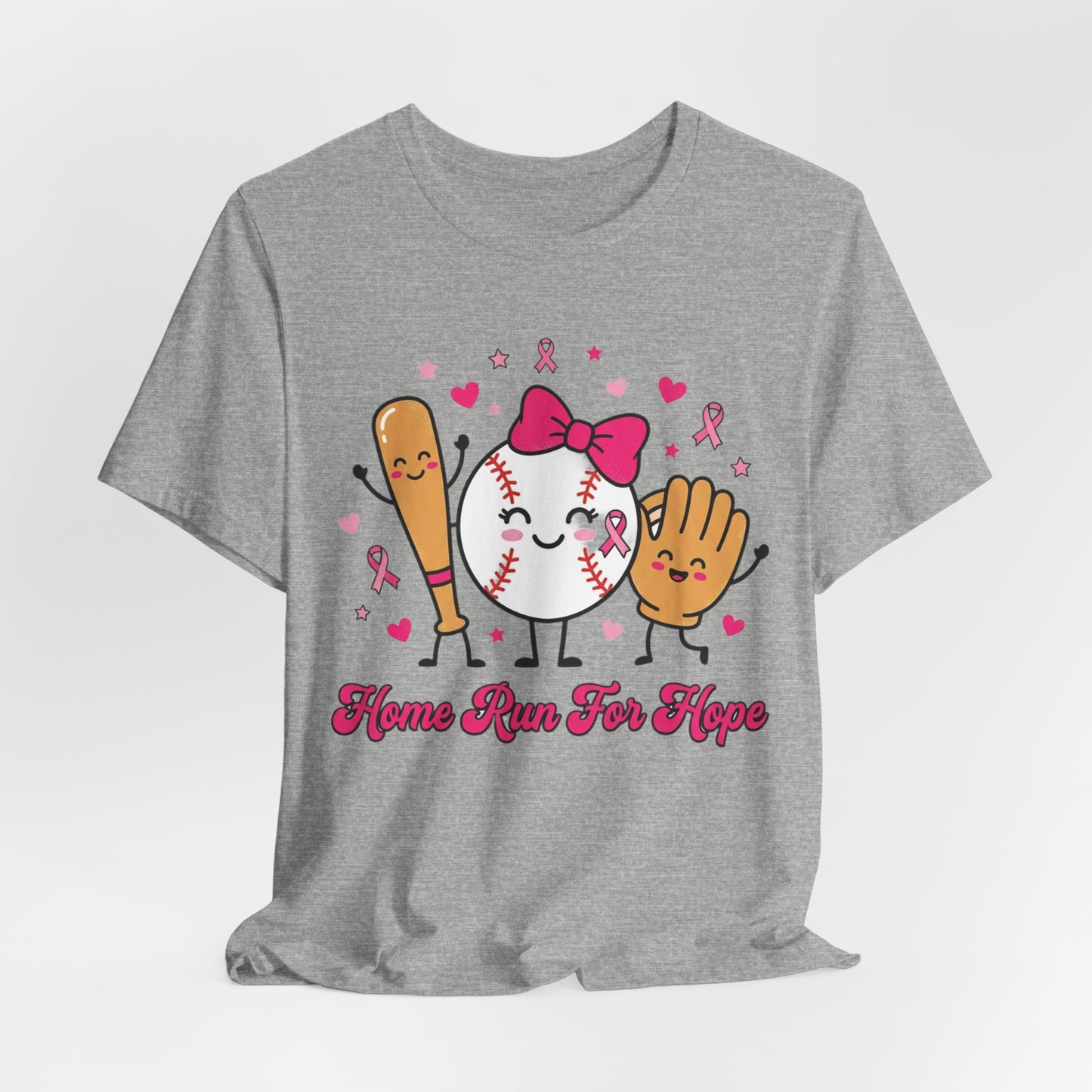 Hope & Strength Ribbon Tee | Breast Cancer Awareness, Pink Ribbon