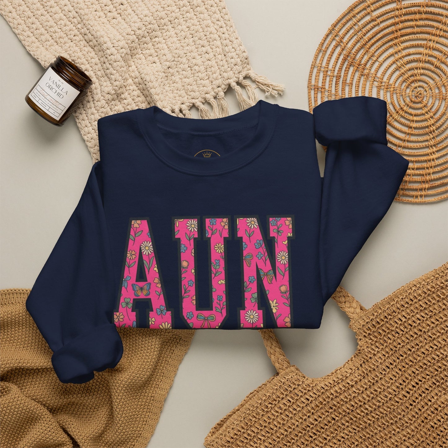 AUNTIE varsity letters sweatshirt | Auntie family pride