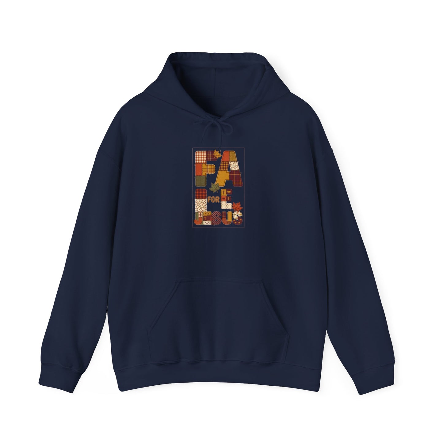 Faith For Jesus Hoodie | Thanksgiving fall foliage, pumpkin pie motif