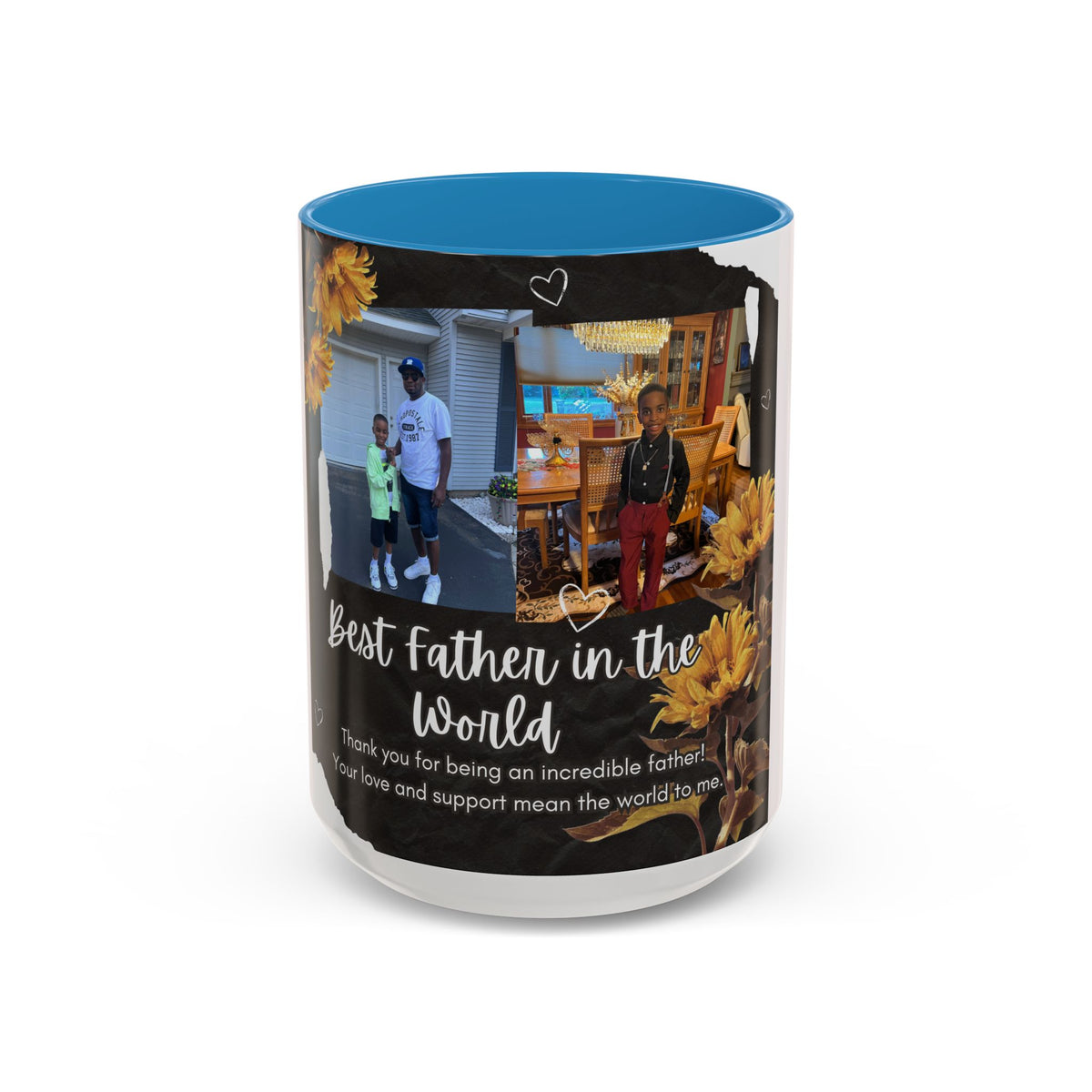 Best Father in the World Photo Coffee Mug