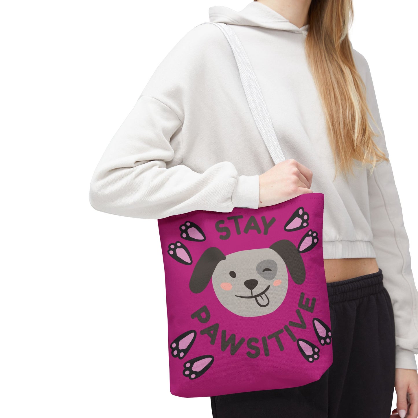 Pawsitive Tote Bag (AOP)