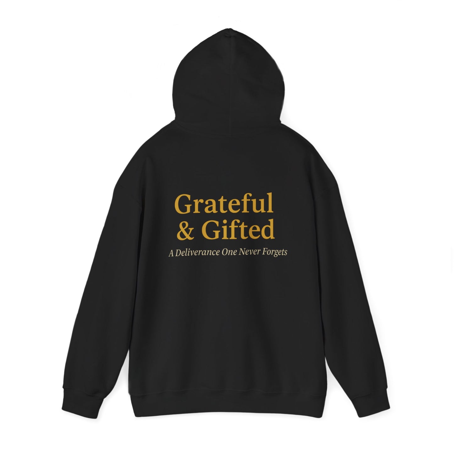 Grateful & Gifted Unisex Hoodie – Cozy Oversized Sweatshirt for All Occasions