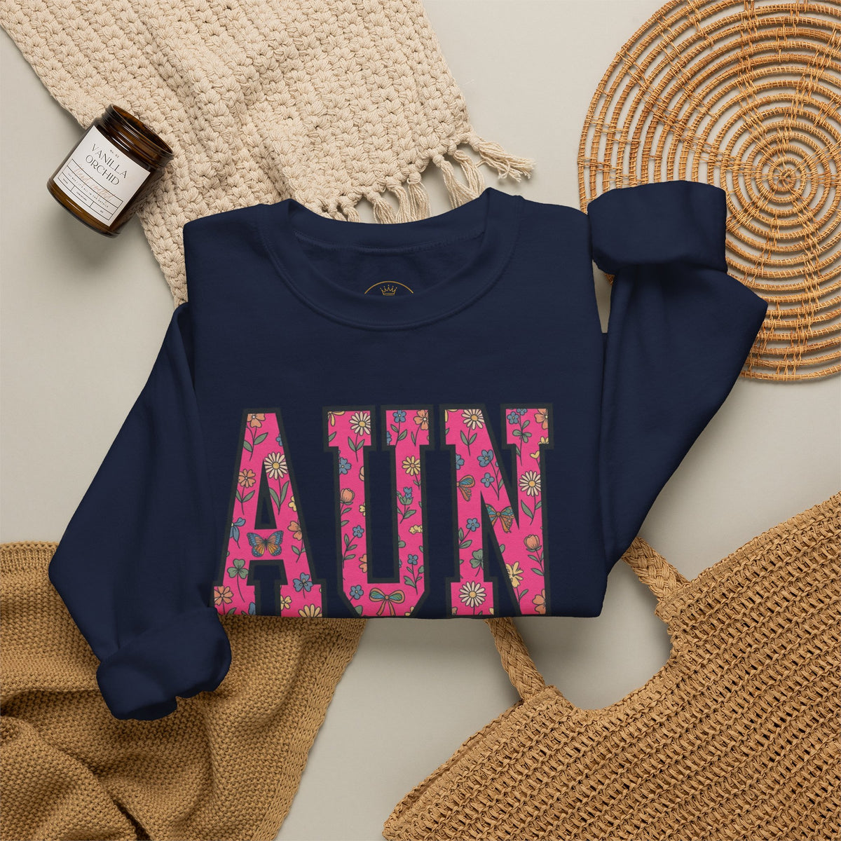 AUNTIE varsity letters sweatshirt | Auntie family pride