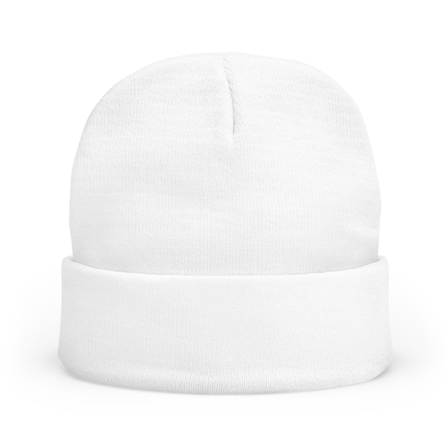 Embroidered 'Mom' Floral Knit Beanie – Cozy Mother's Day Gift