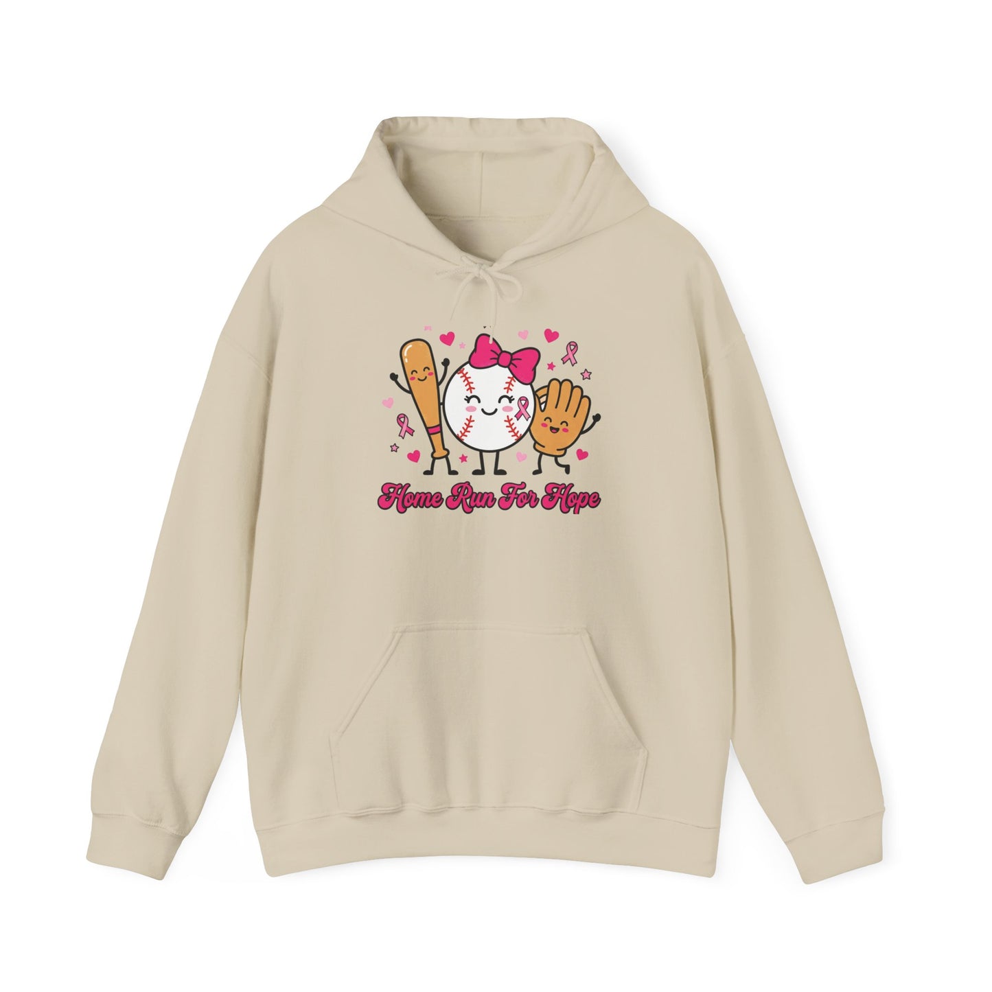 Playing for a Cure Hoodie | Breast Cancer Awareness, Pink Ribbon