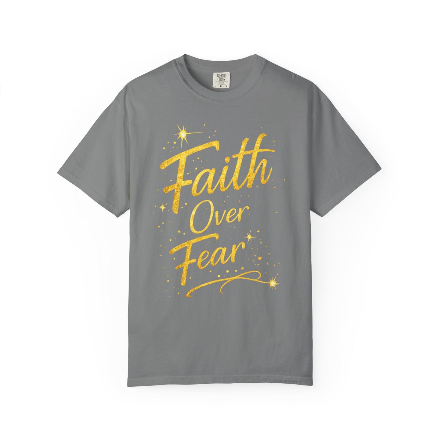 Faith Over Fear T-Shirt — Inspirational Christian Tee