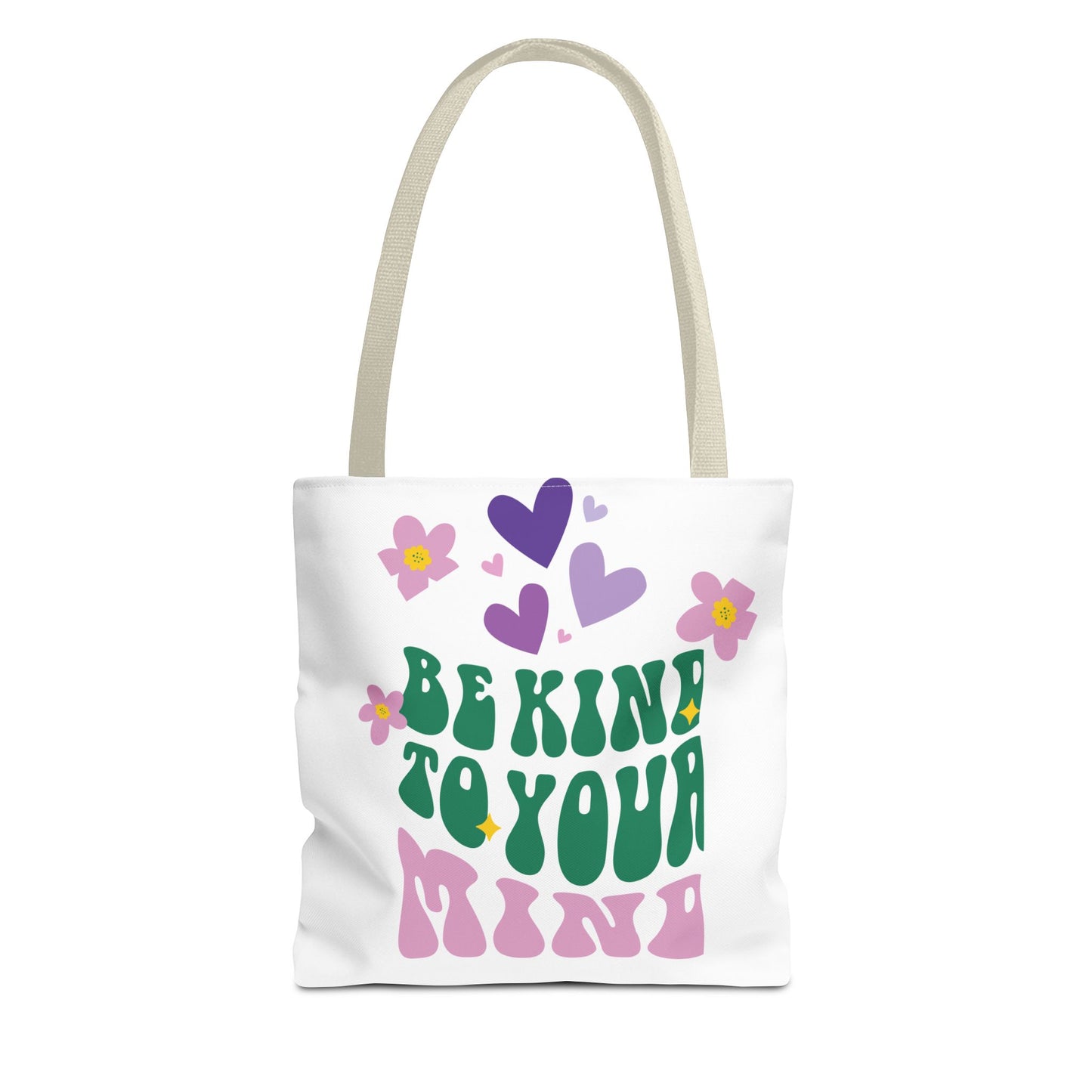 Be Kind To Your Mind Tote Bag, Mental Health Tote Bag, Motivational Gifts, Inspirational Tote Bag, Awareness Tote Bag
