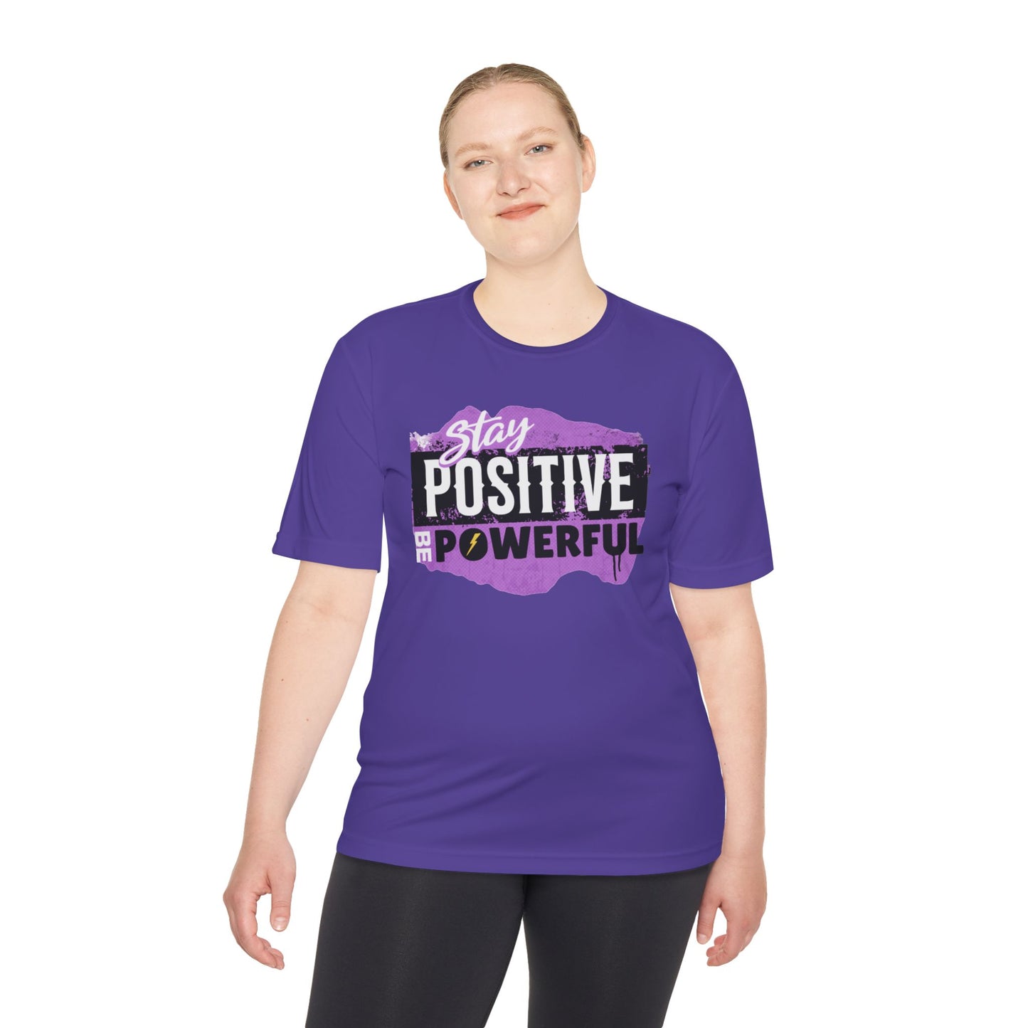 Stay Positive Moisture Wicking Tee
