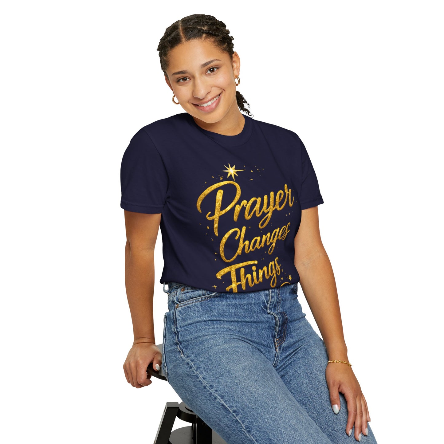 Prayer Changes Things T-Shirt — Inspirational Christian Tee