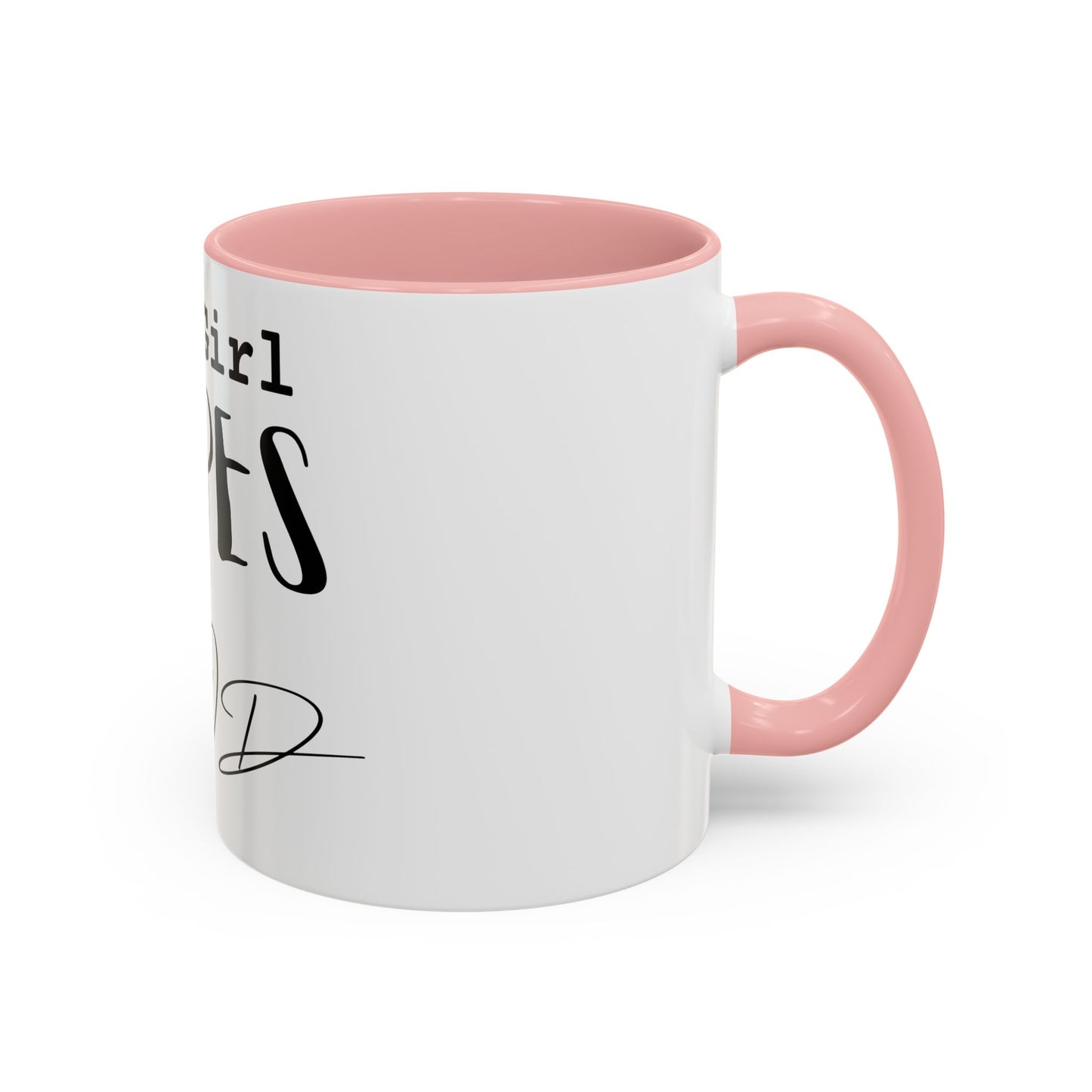 Inspirational Accent Coffee Mug - 'This Girl Hopes in God'