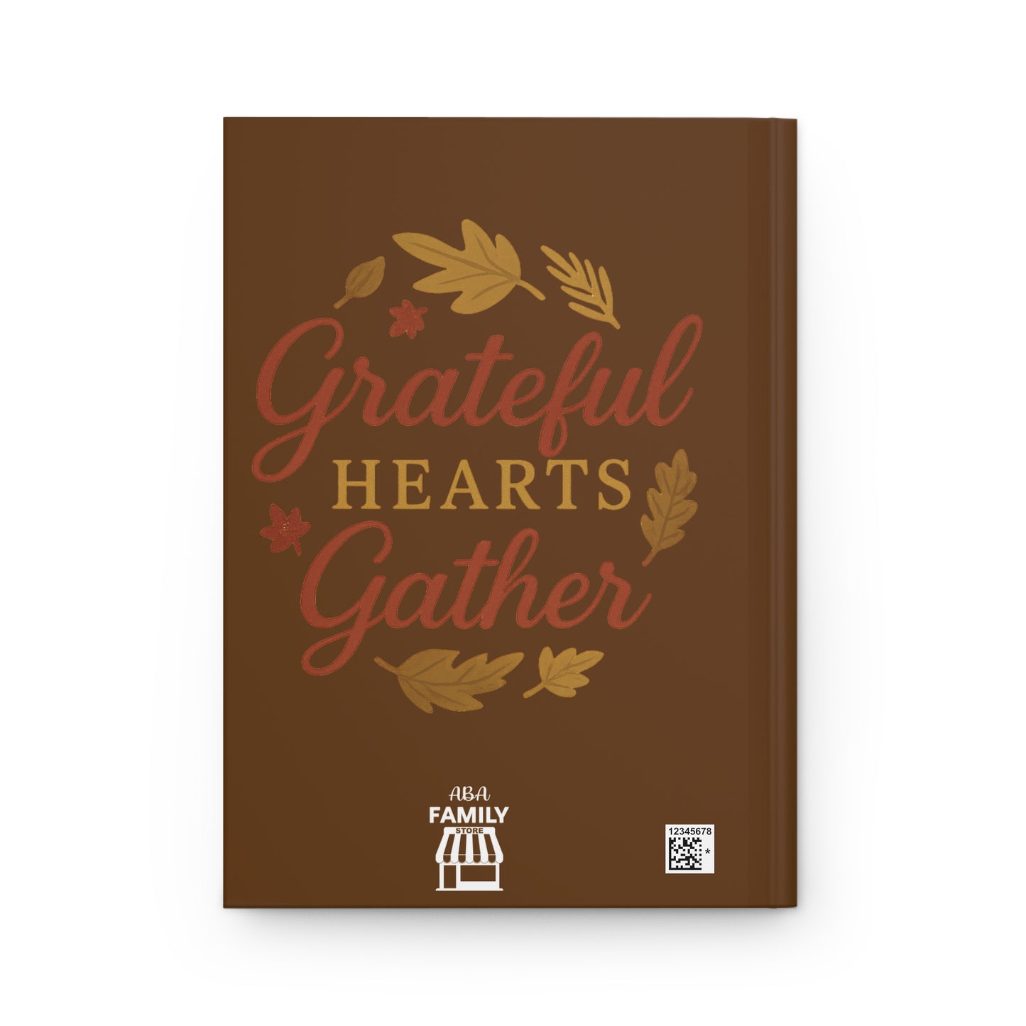 Gathering Hearts Hardcover Journal - Grateful Family Notebook