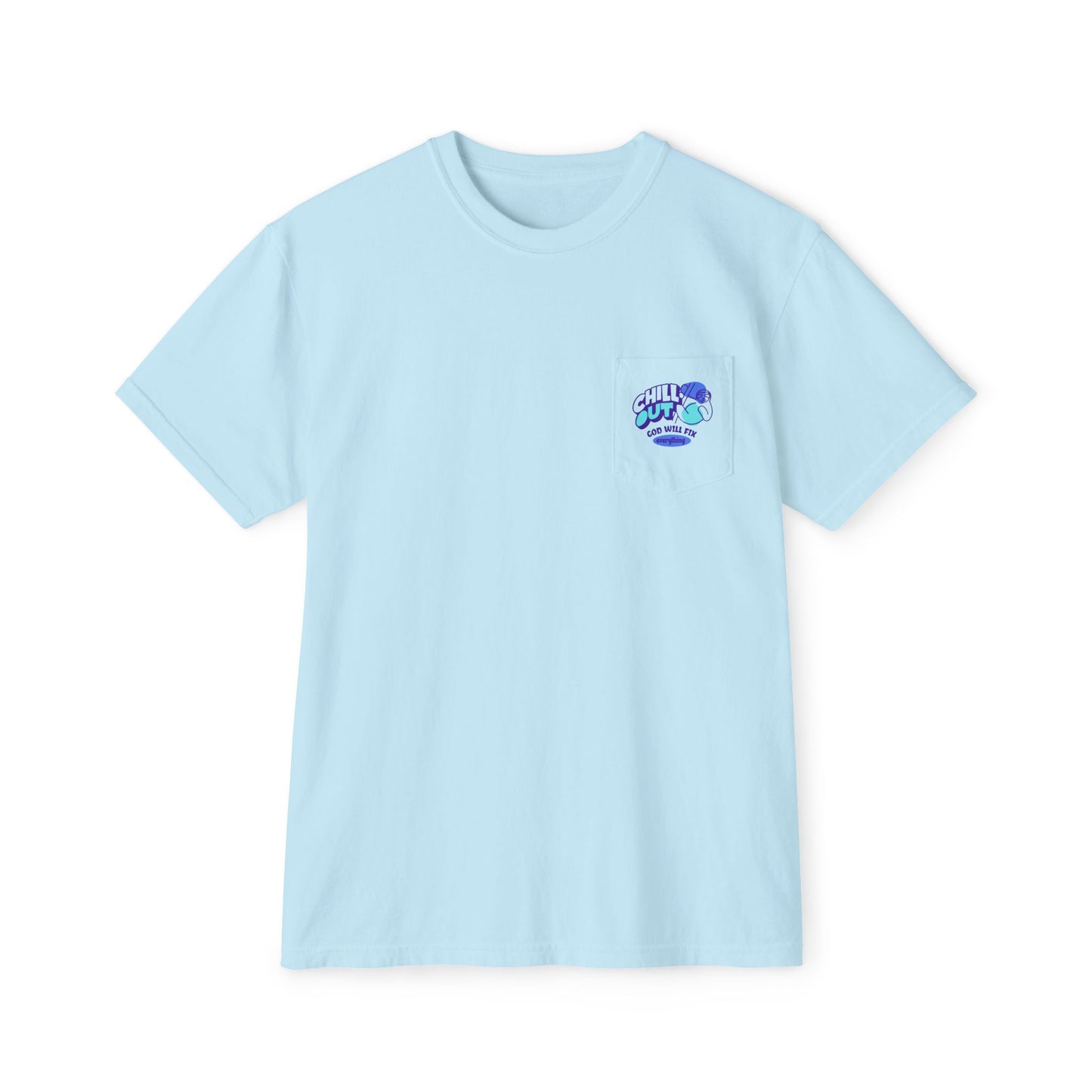 Chill Out God is in Control T-Shirt - Faith-Inspired Apparel | ABAFAMILYSTORE