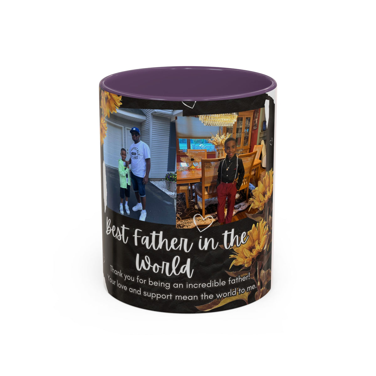 Best Father in the World Photo Coffee Mug
