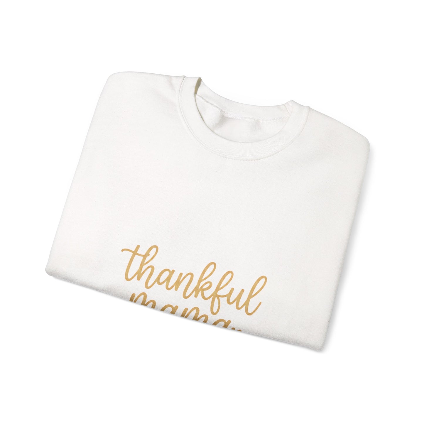 Thankful Mama sweatshirt | Thanksgiving pumpkin, fall foliage casual
