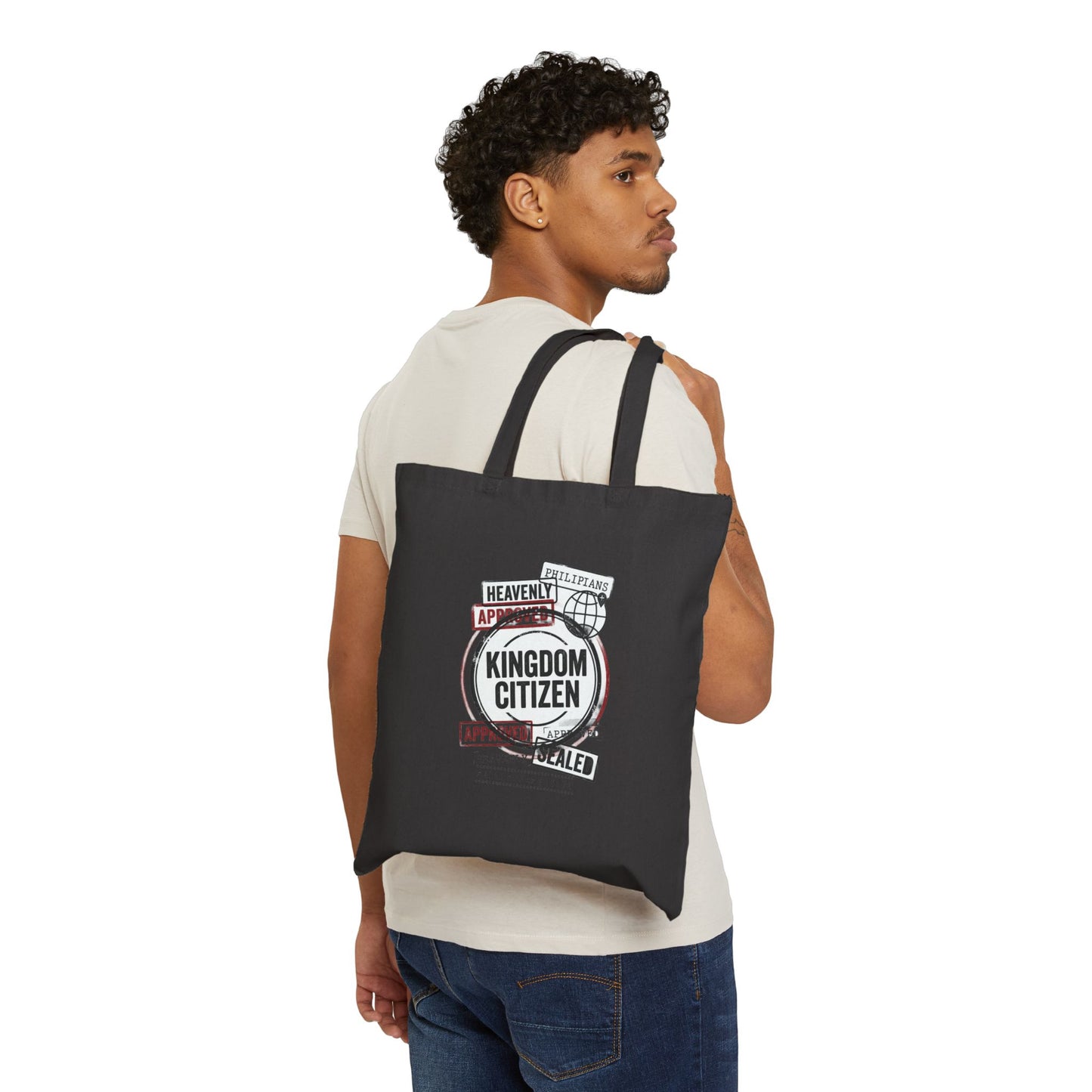 Kingdom Citizen Tote | Christian Streetwear, Scripture Graphic