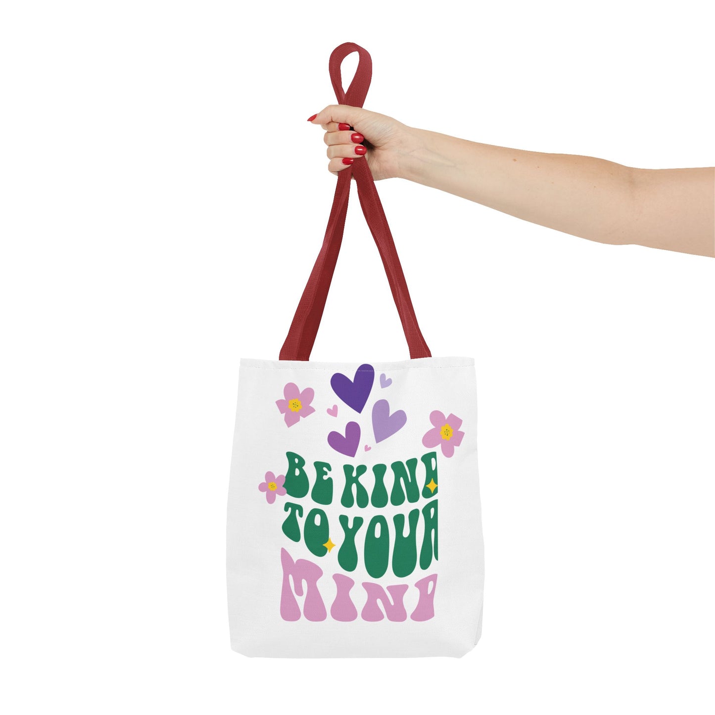 Be Kind To Your Mind Tote Bag, Mental Health Tote Bag, Motivational Gifts, Inspirational Tote Bag, Awareness Tote Bag