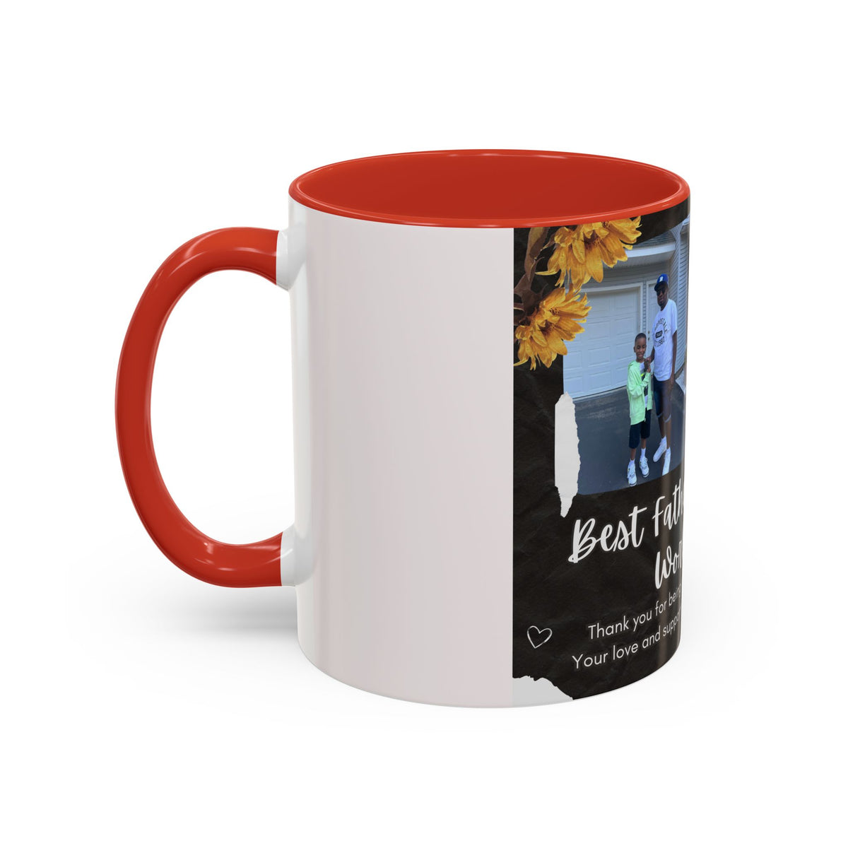 Best Father in the World Photo Coffee Mug
