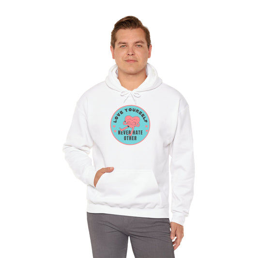 Love Yourself Hoodie - Unisex Motivational Sweatshirt