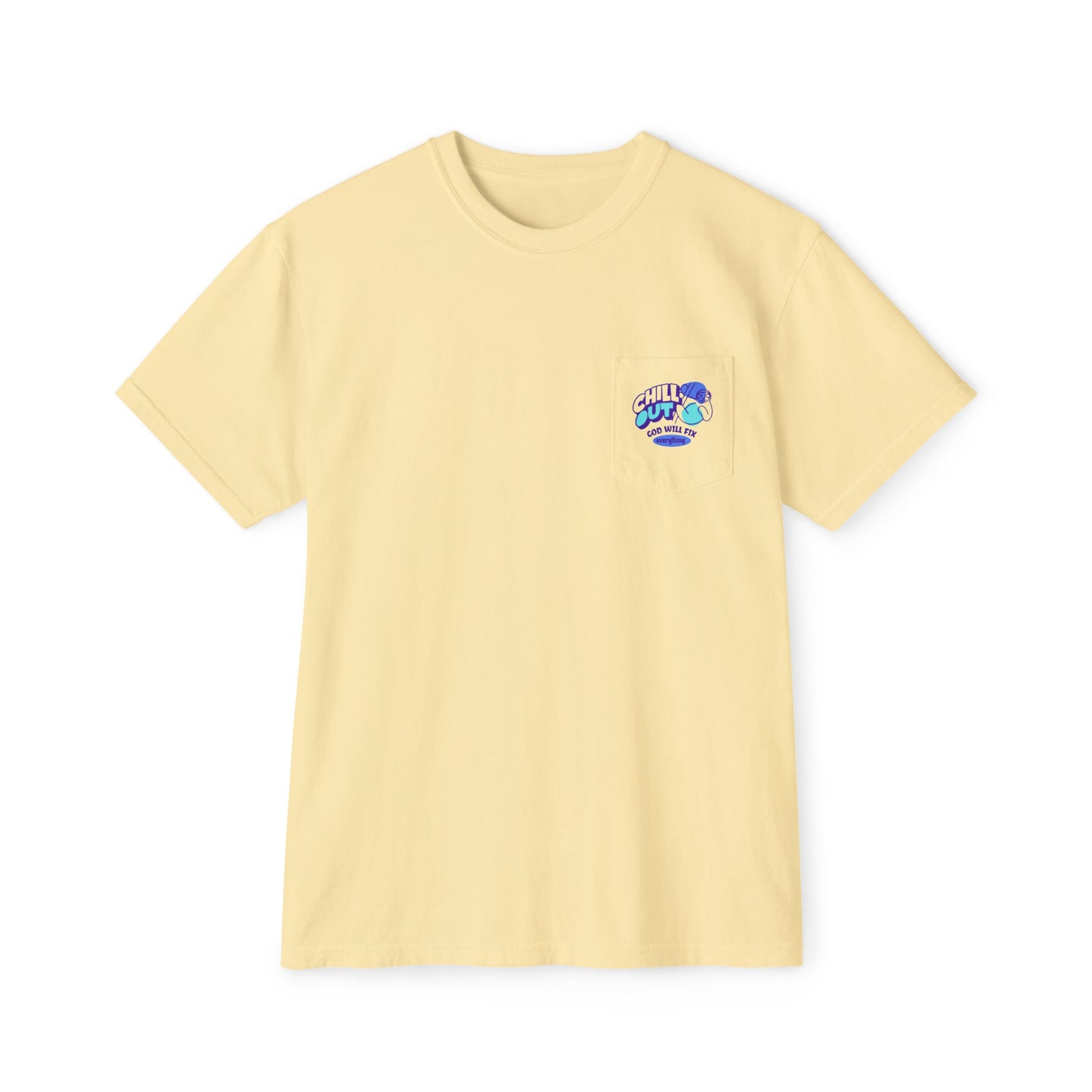 Chill Out God is in Control T-Shirt - Faith-Inspired Apparel | ABAFAMILYSTORE