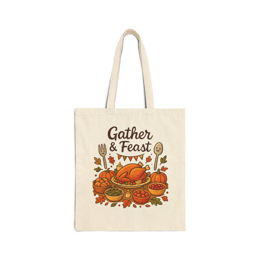 Cotton Canvas Tote Bag
