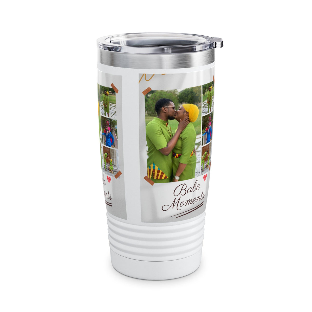 Personalized Family Photo Tumbler - 20oz Insulated Travel Mug
