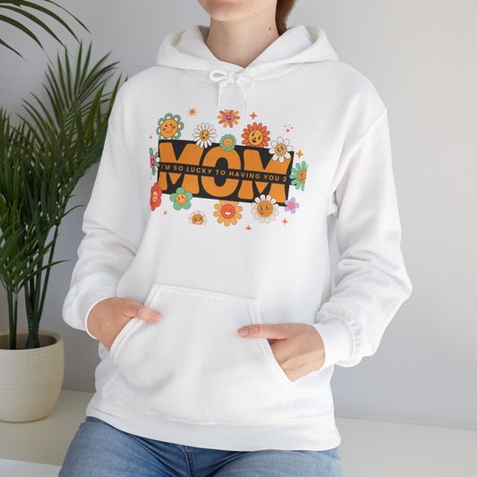 Floral Mom Hoodie | Mother's Day Gift | Cozy Sweatshirt