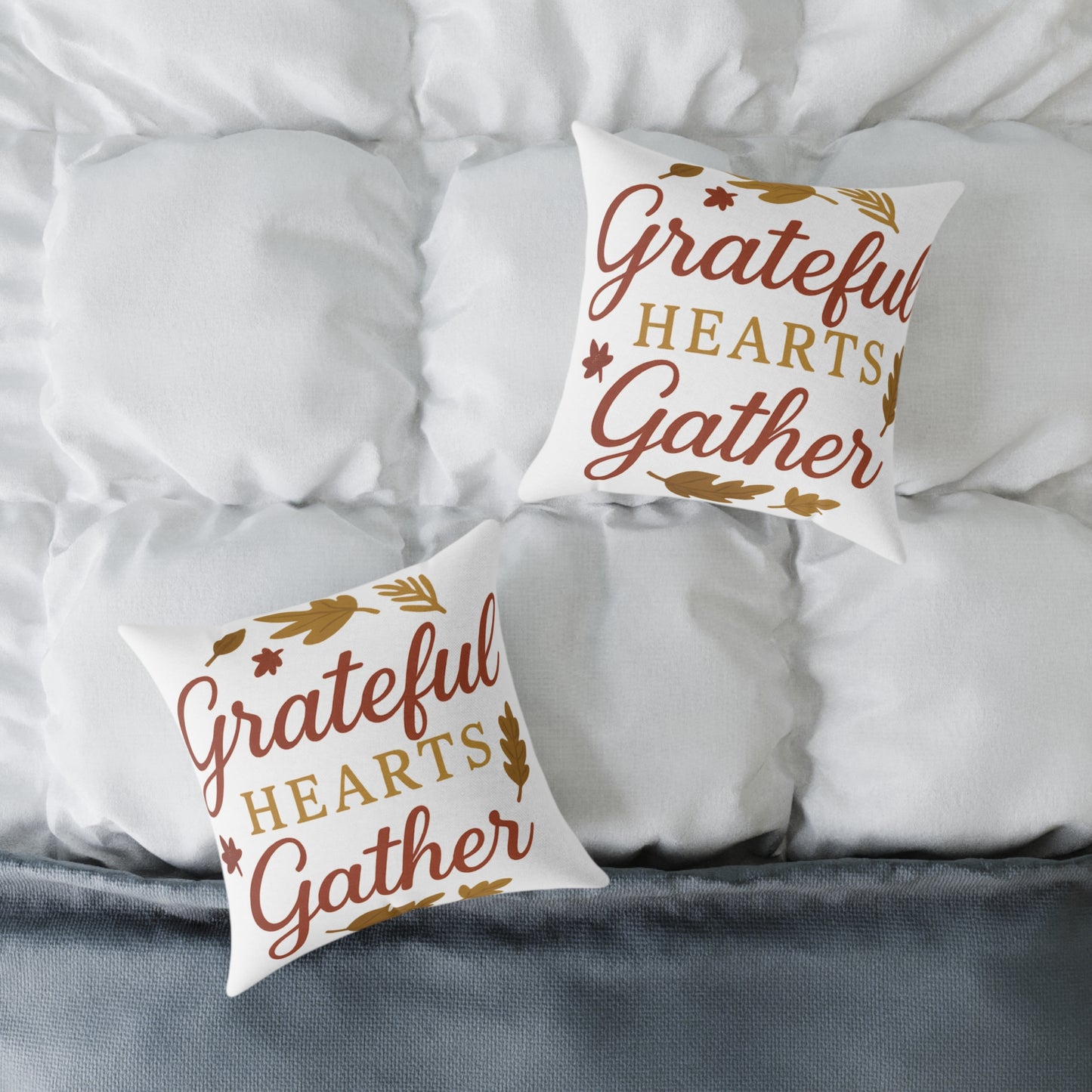 Square Poly Canvas Pillow