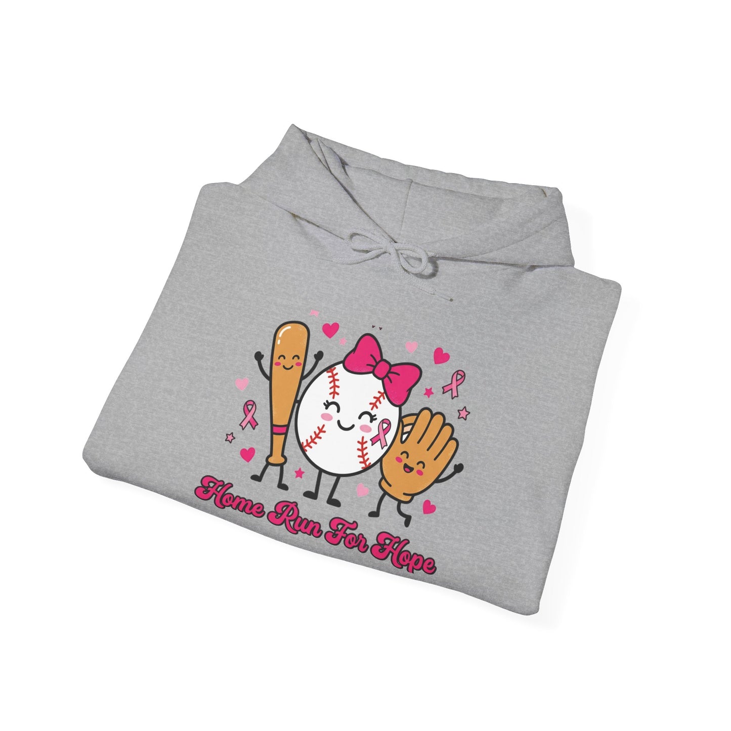 Playing for a Cure Hoodie | Breast Cancer Awareness, Pink Ribbon