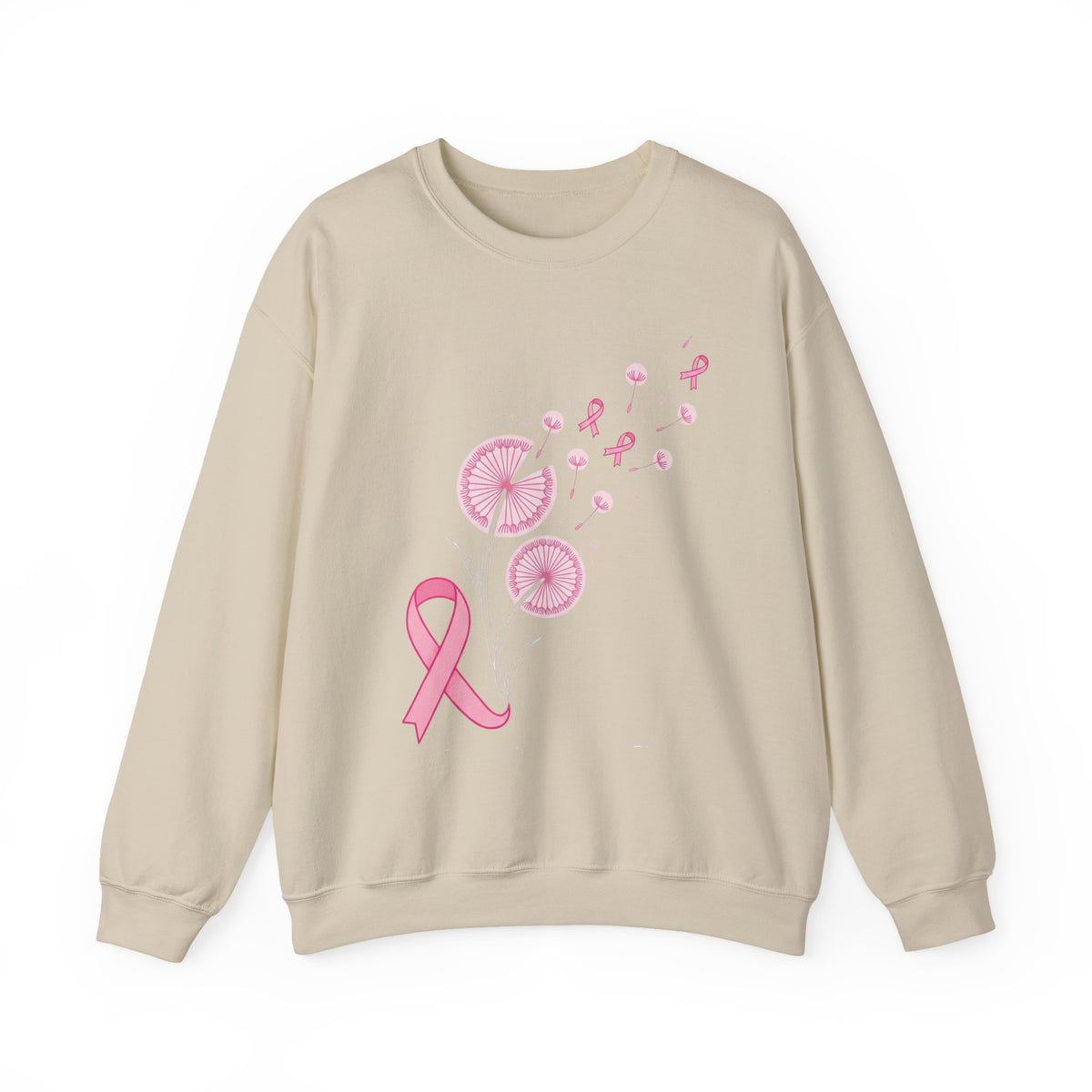 Let Hope Fly pink ribbon Sweatshirt | Breast Cancer Awareness