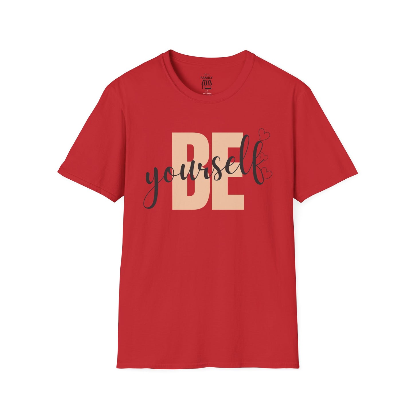 Unisex Softstyle T-Shirt with 'Be Yourself' Design - Affirmation Tee for Casual Wear, Gift for Self-Love, Everyday Comfort, [...]