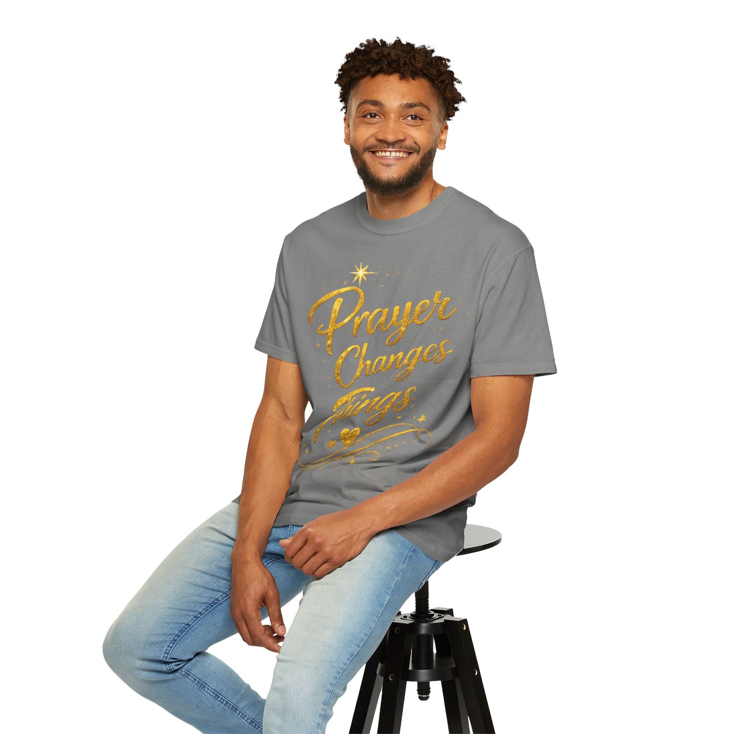 Prayer Changes Things T-Shirt — Inspirational Christian Tee