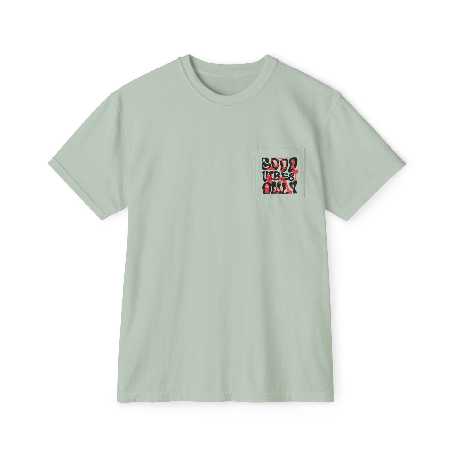 Good Vibes Pocket T-Shirt - Positive Vibes Apparel | ABAFAMILYSTORE