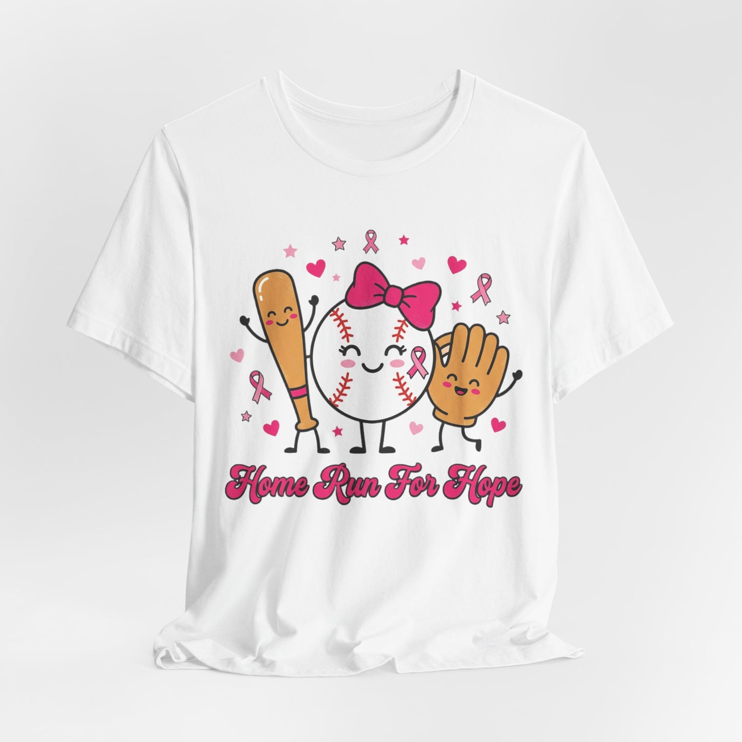 Hope & Strength Ribbon Tee | Breast Cancer Awareness, Pink Ribbon