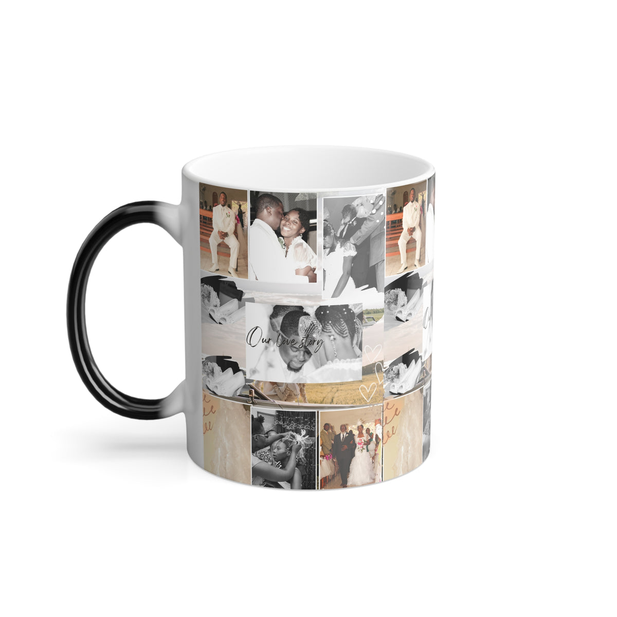 Personalized Color Morphing Photo Mug - Custom Memory Cup for Celebrations