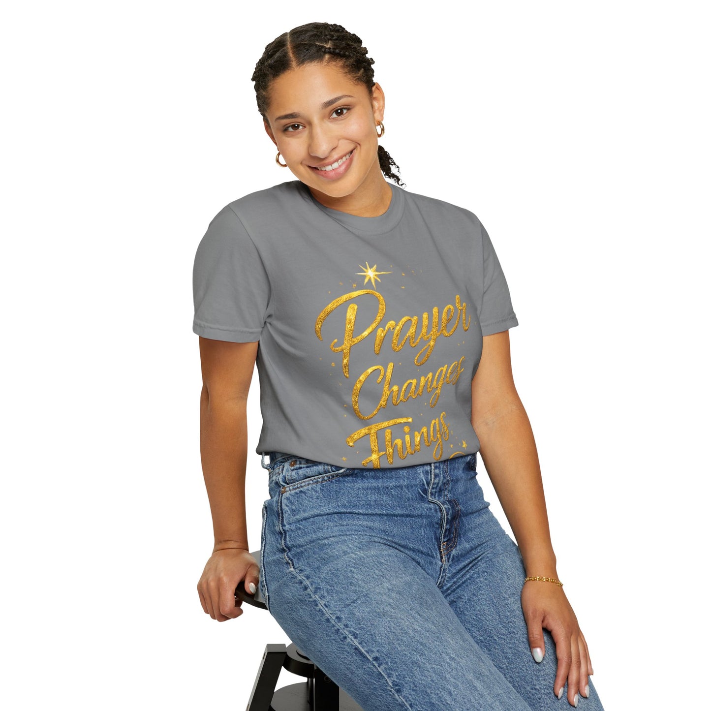 Prayer Changes Things T-Shirt — Inspirational Christian Tee