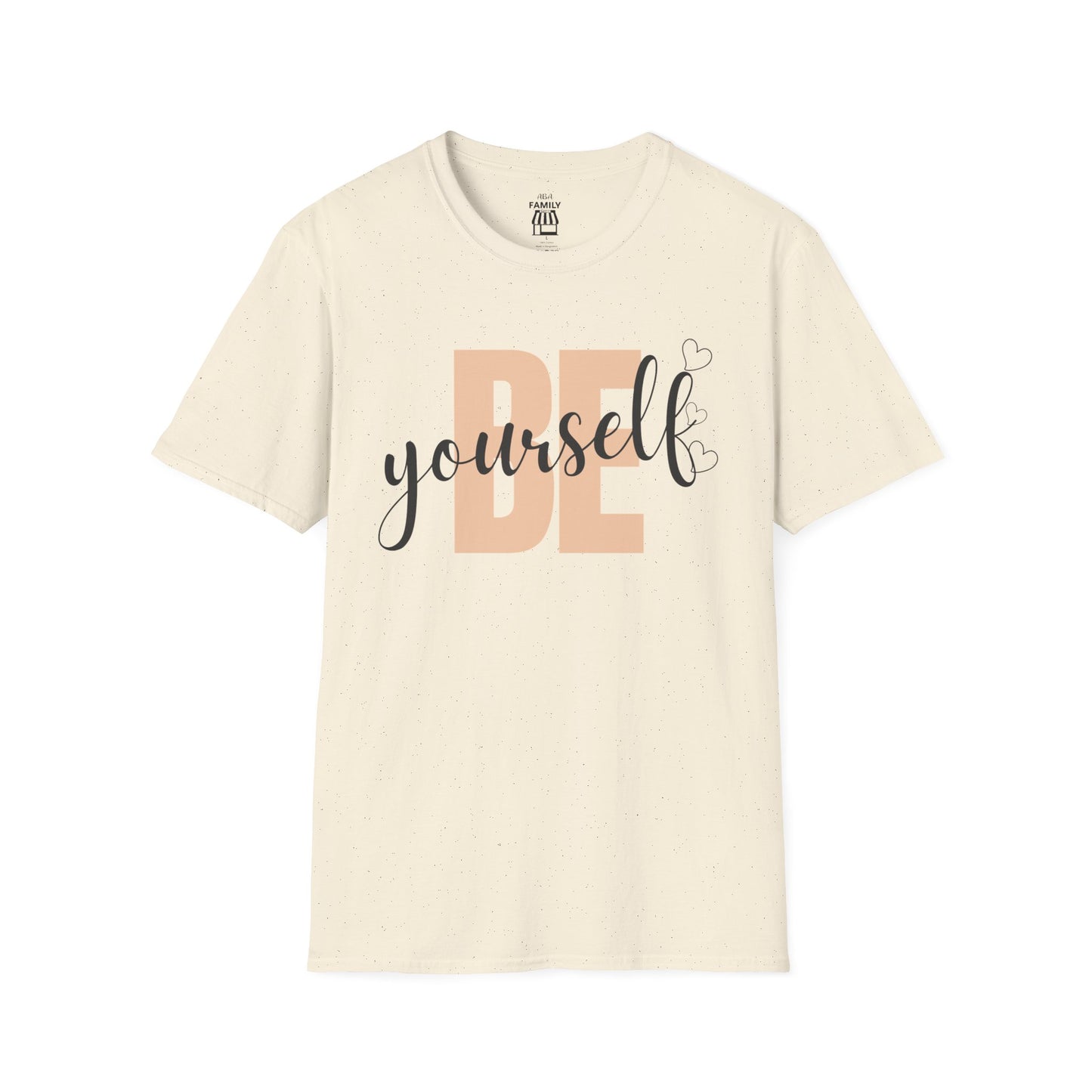 Unisex Softstyle T-Shirt with 'Be Yourself' Design - Affirmation Tee for Casual Wear, Gift for Self-Love, Everyday Comfort, [...]