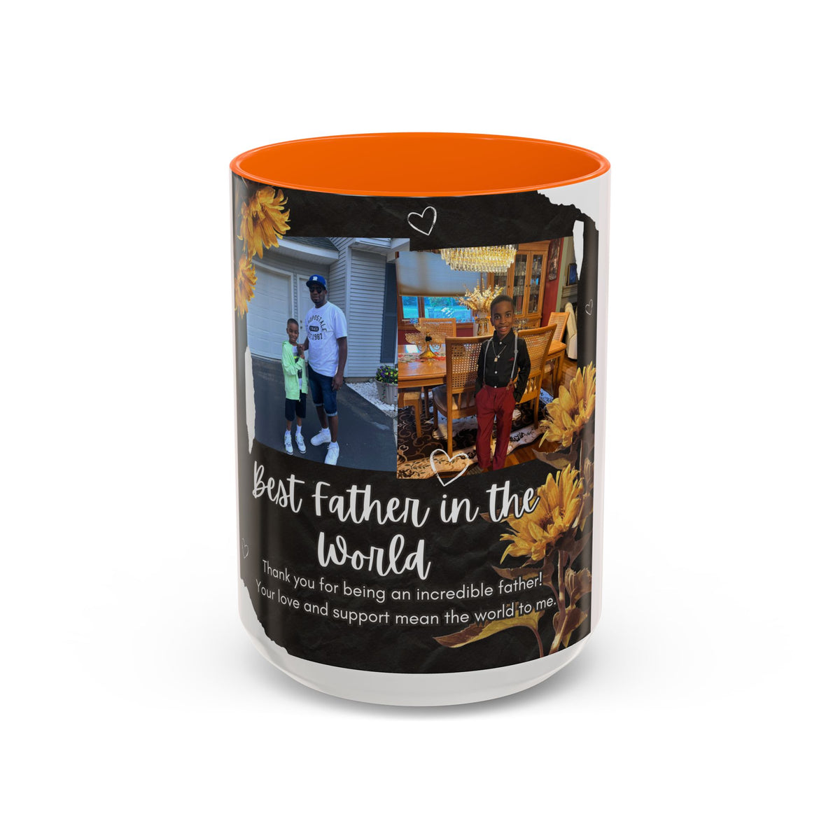 Best Father in the World Photo Coffee Mug