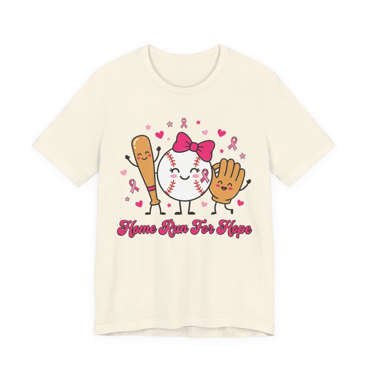Hope & Strength Ribbon Tee | Breast Cancer Awareness, Pink Ribbon