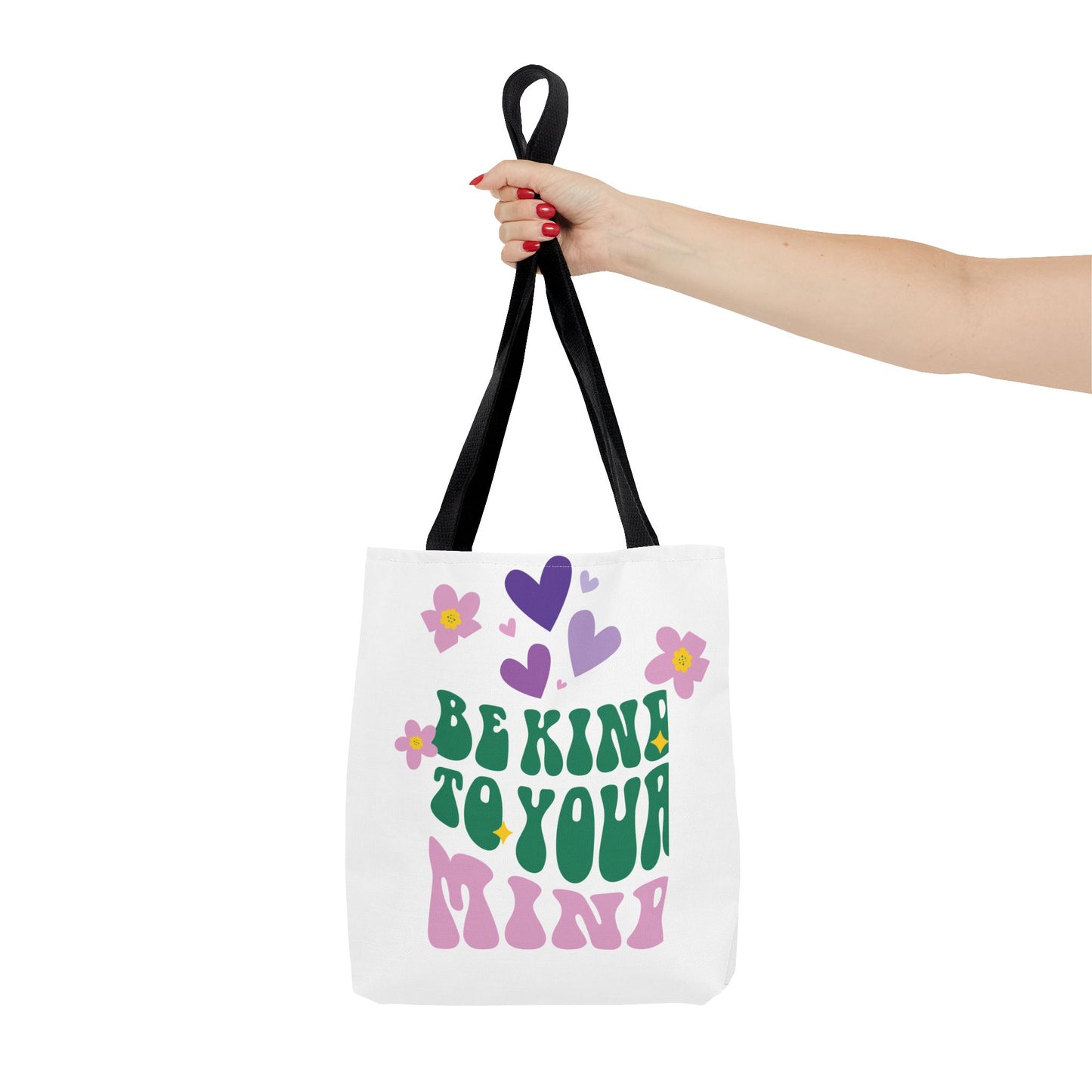Be Kind To Your Mind Tote Bag, Mental Health Tote Bag, Motivational Gifts, Inspirational Tote Bag, Awareness Tote Bag