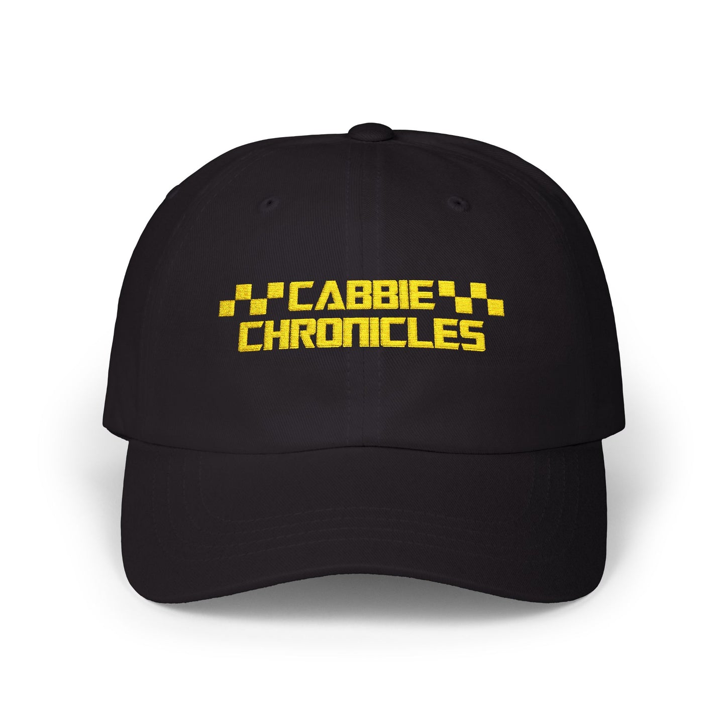 White Classic Dad Cap - Cabbie Chronicles | Casual Wear, Gift for Dad, Summer Style, Comfortable Fashion, Outdoor Accessory